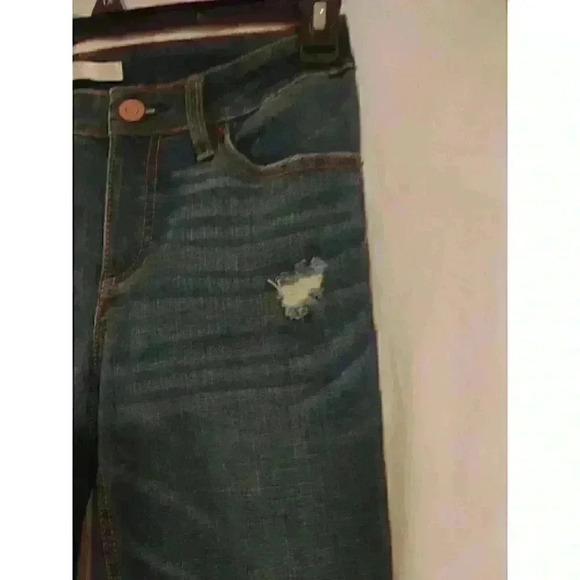 LC Lauren Conrad Womens Cuffed Skinny Ankle Jeans Size 6 Stretch - Picture 2 of 6